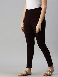 De Moza Women’s Winter Leggings Maroon