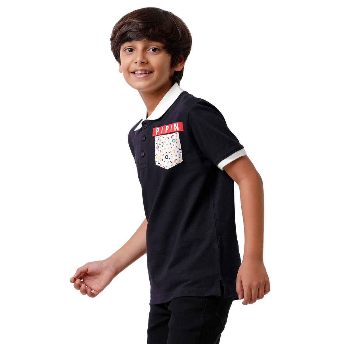 Pipin Boys Combo Cotton T-shirt Pack of 2 - De Moza