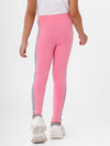 Kids – Girls Printed Ankle Leggings Light Pink