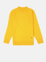 Kids - Boys Winter Sweatshirt Bright Mustard