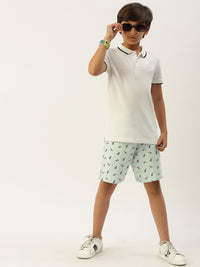 Pack of 2 Pipin Boys T-shirts Offwhite & Dark Navy Blue