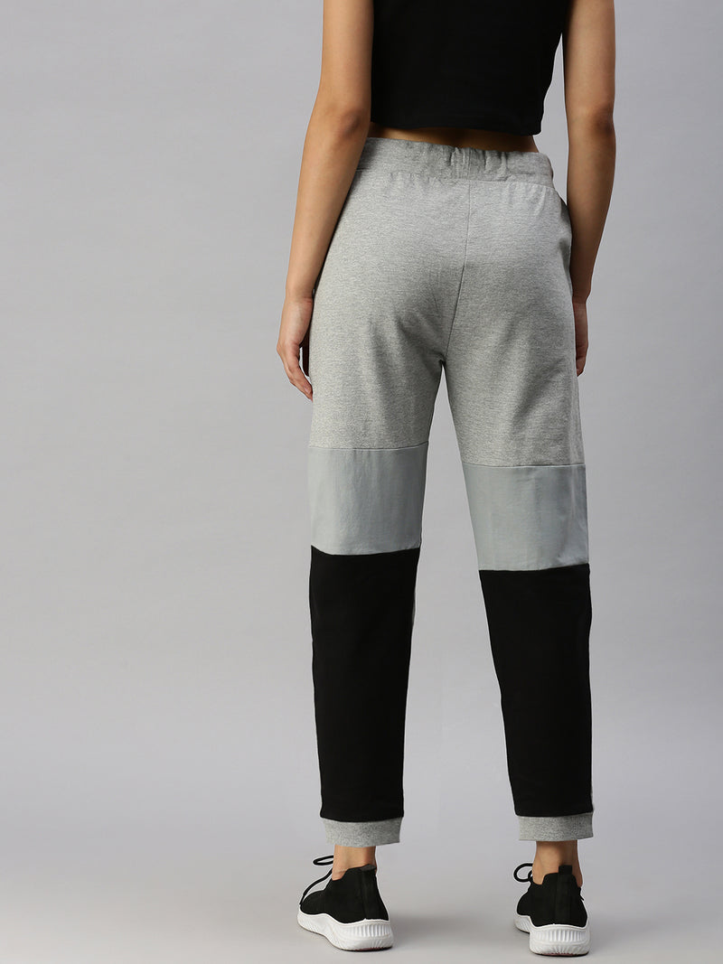 De Moza Ladies Jogger Grey Melange