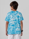 Kids - Boys Printed Half Sleeve T-Shirt Malibu Blue