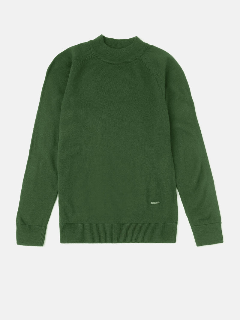 Kids - Boys Winter Sweatshirt Botanical Green