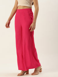 De Moza Ladies Palazzo Fuchsia