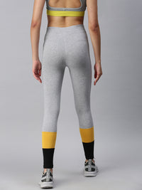 De Moza Ladies Active Wear Leggings Grey Melange