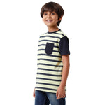 Pack of 2 Pipin Boys T-shirt Navy Blue & Lily Green