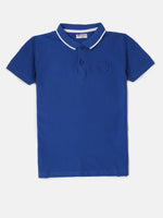 PIPIN Boys Printed T-shirt Royal Blue