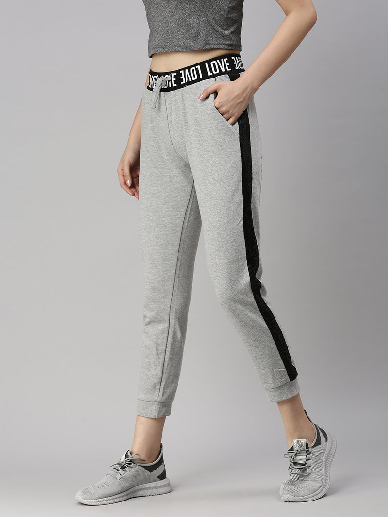 De Moza Ladies Jogger Grey Melange