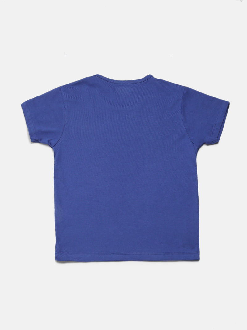 Kids – Girls Printed Pyjama Set Bluing