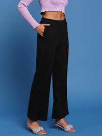 De Moza Women’s Flared Pant Black