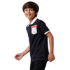 Pack of 2 Pipin Boys T-shirt Dark Navy Blue & Dark Grey