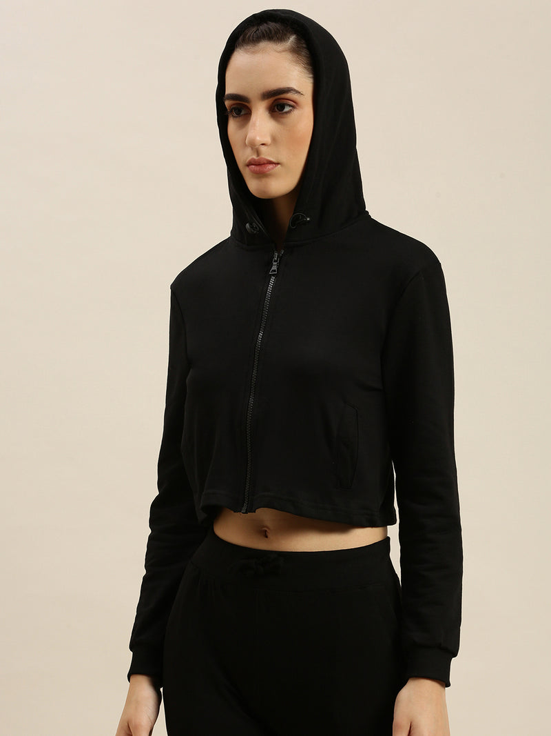 De Moza Ladies Sweatshirt Black