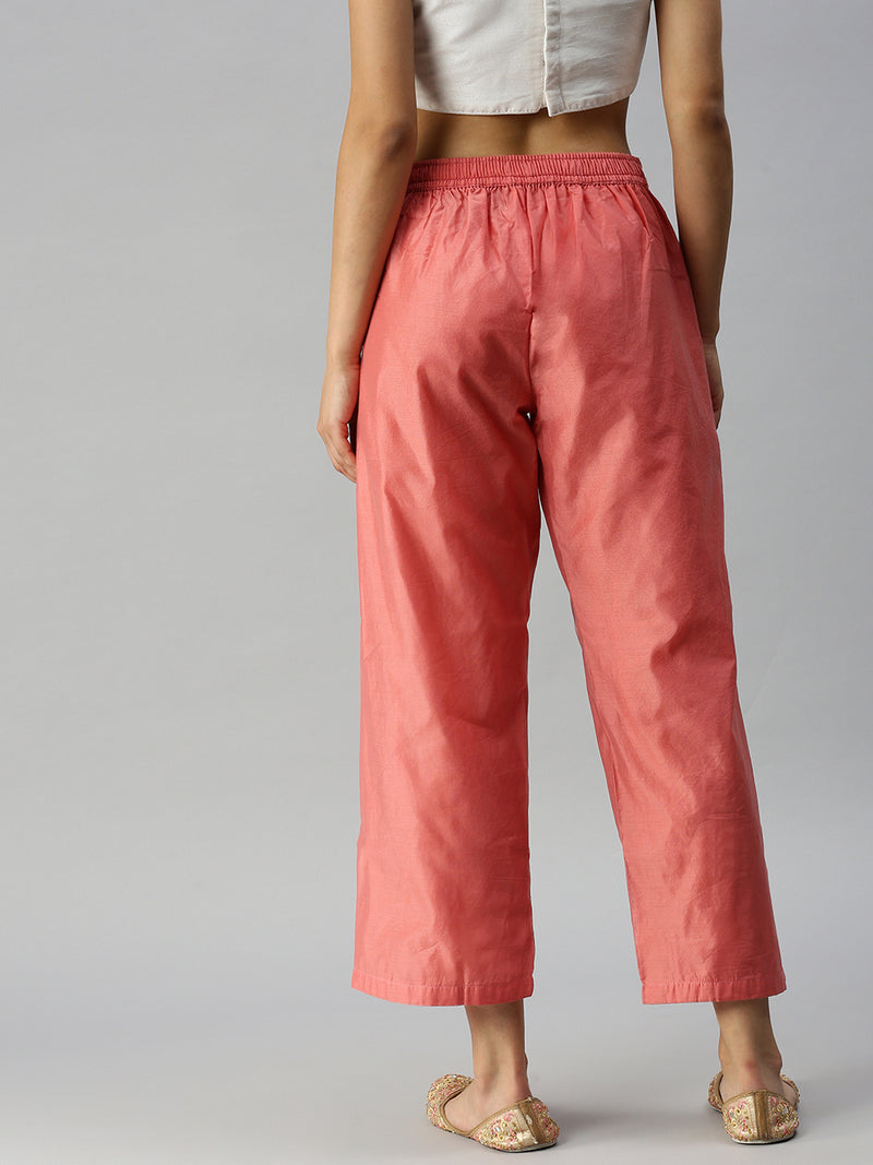 De Moza Ladies Palazzo Light Coral