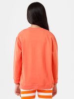 Kids - Girls Printed Sweatshirt Flamingo
