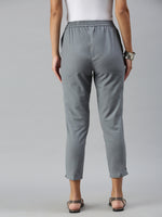 De Moza Ladies Straight Pant Grey