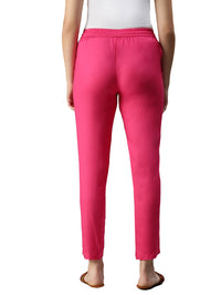 De Moza Women's Straight Pant Fuchsia