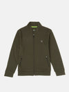 Kids – Boys Active wear Jacket Olive Green