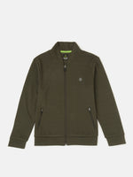 Kids – Boys Active wear Jacket Olive Green