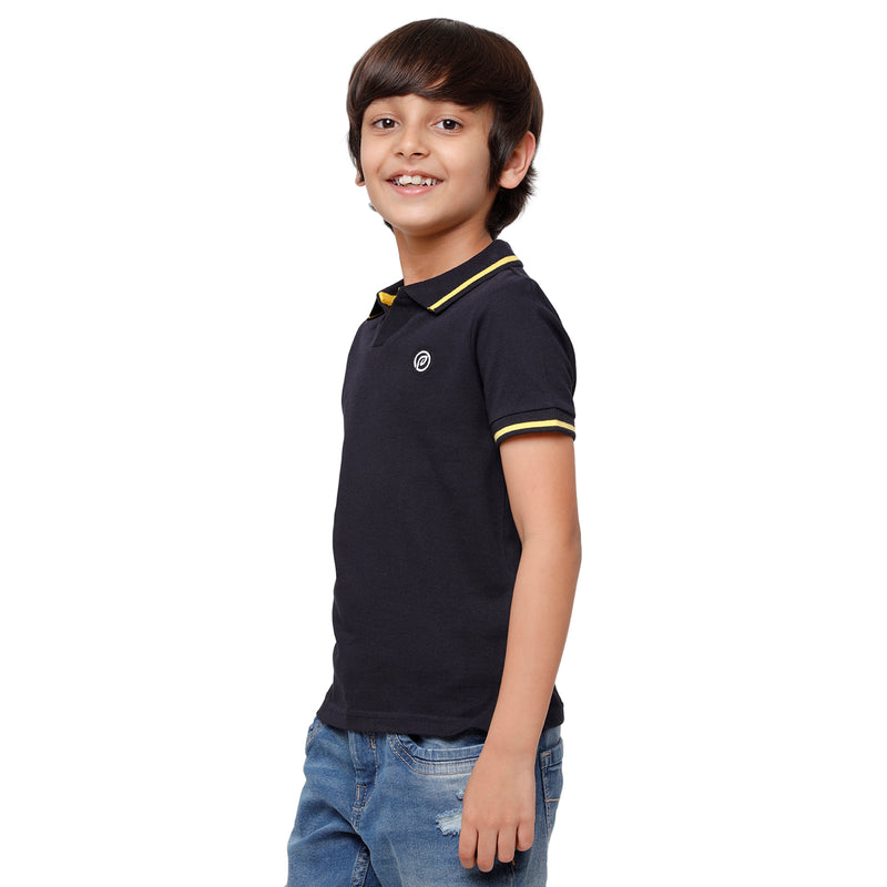 Pack of 2 Pipin Boys T-shirt Dark Navy Blue & Bottle green