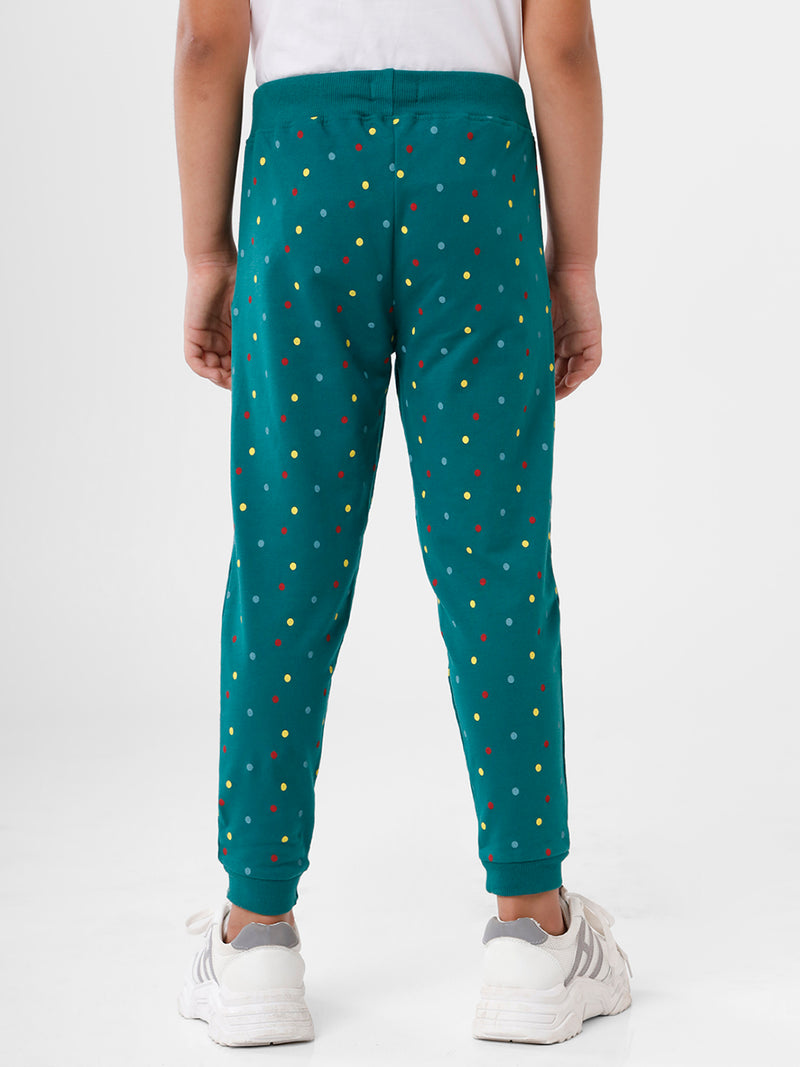 Kids - Girls Printed Jogger Bottle green