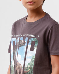 Pack of 2 Pipin Boys T-shirt Spicy Mustard & Dark Grey