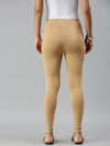 De Moza Ladies Ankle Length Leggings Solid Cotton Skin - De Moza