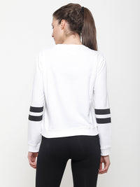 De Moza Women's Sweatshirt Off White