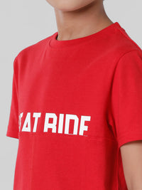 Pack of 2 Pipin Boys T-shirt Black & Raising Red
