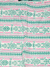 Kids – Girls Printed Ankle Leggings Rani Pink
