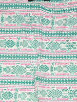 Kids – Girls Printed Ankle Leggings Rani Pink