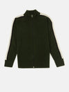 Kids - Boys Winter Sweatshirt Bright Olive Green - De Moza