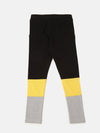 Kids – Girls Printed Ankle Leggings Black