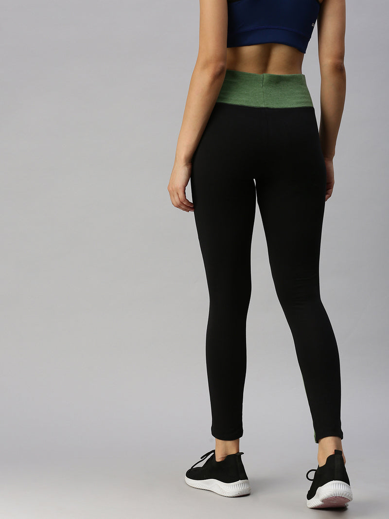 De Moza Ladies Active Wear Leggings Black