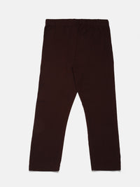 Kids - Girls 3/4TH Leggings Brown