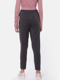 De Moza Women's Cigarette Pant Dark Grey