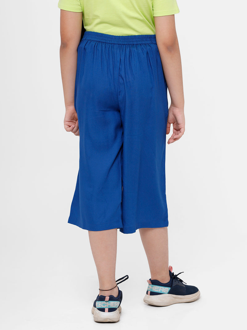 Kids – Girls Culottes Navy Blue