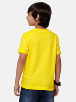Kids - Boys Half Sleeve T-Shirt Lemon Yellow
