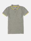 PIPIN Boys Printed T-shirt Grey Melange