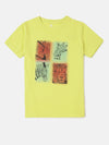 PIPIN Boys Printed T-shirt Light Green