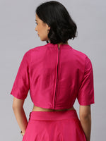 De Moza Women's Blouse Magenta