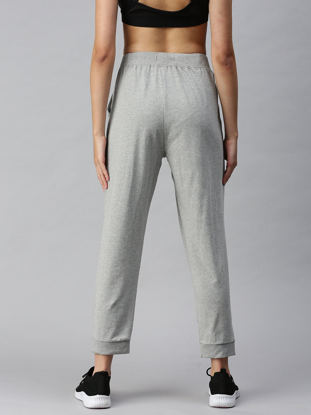 De Moza Ladies Jogger Grey Melange