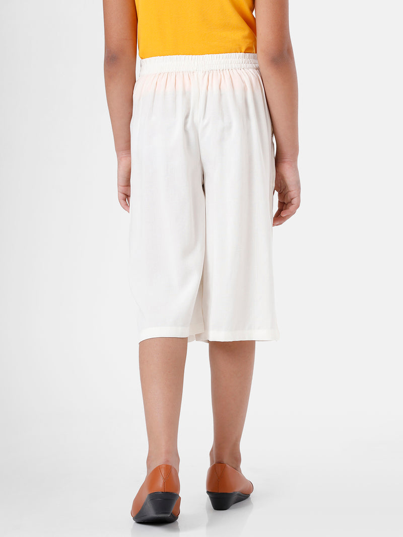 Kids – Girls Culottes Offwhite