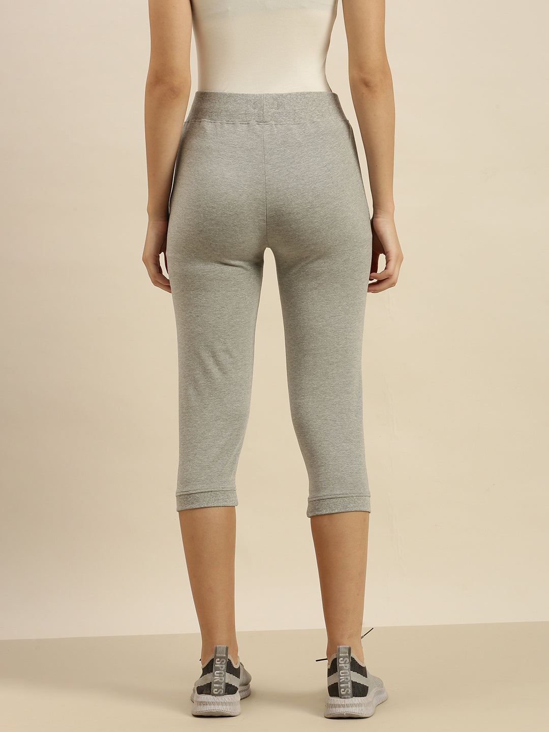 De Moza Women's Yoga Pant Grey Melange