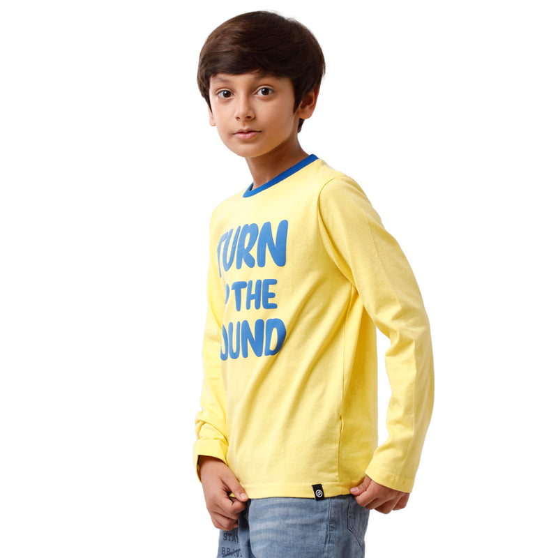 Pack of 2 Pipin Boys T-shirt Yellow & Yellow Tail