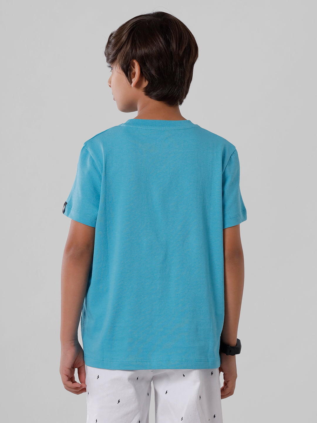 PIPIN Boys Printed T-shirt Blue