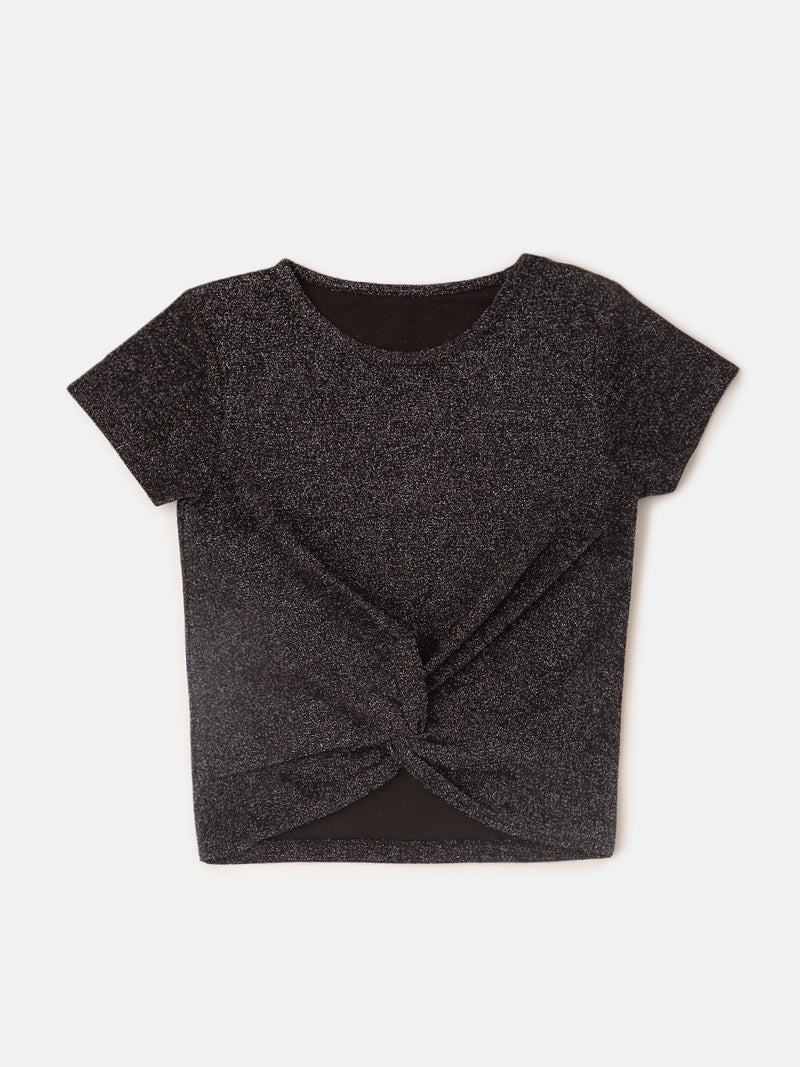 PIPIN Girls Top Black
