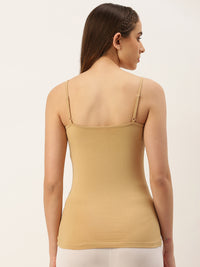 De Moza Ladies Spaghetti Top Skin