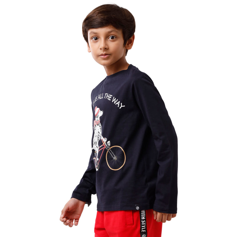 Pack of 2 Pipin Boys T-shirt High Risk Red & Dark Navy Blue