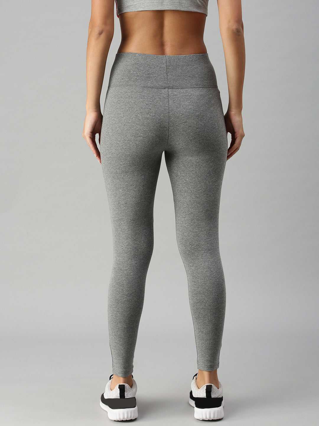 De Moza Ladies Active Wear Leggings Anthra Melange